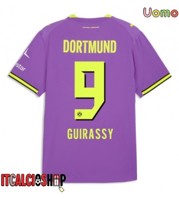 Borussia Dortmund Serhou Guirassy #9 Terza Maglia 2026-27 Manica Corta Borussia Dortmund Serhou Guirassy #9 Terza Maglia 2026-27 Manica Corta